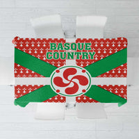 Basque Country Flag Tablecloth Autonomous Community of Spain - Wonder Print Shop