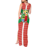 Basque Country Flag Tank Maxi Dress Autonomous Community of Spain - Wonder Print Shop