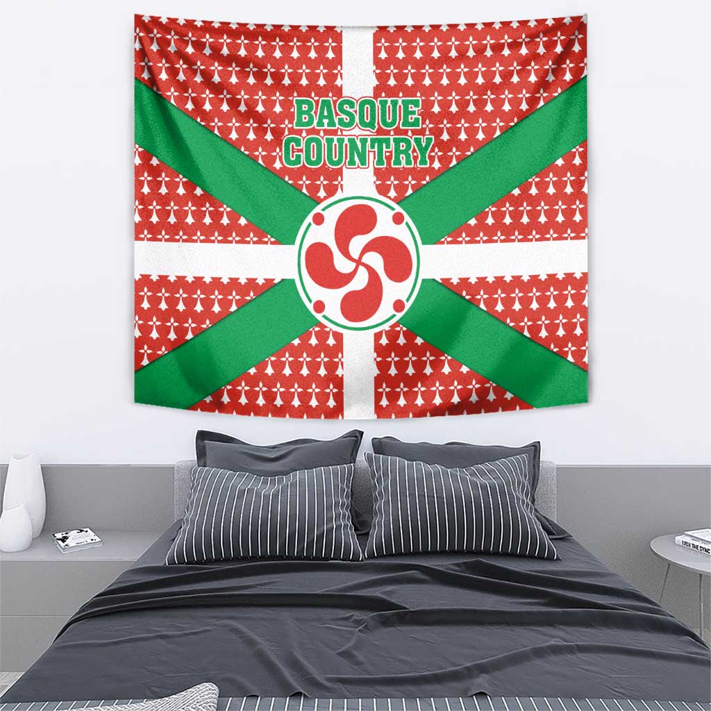 Basque Country Flag Tapestry Autonomous Community of Spain - Wonder Print Shop