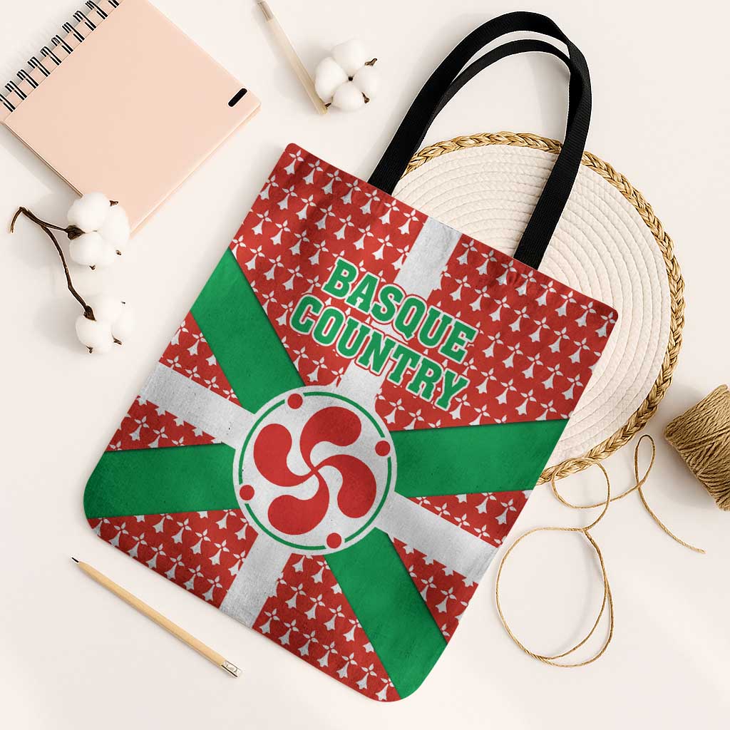 Basque Country Flag Tote Bag Autonomous Community of Spain - Wonder Print Shop
