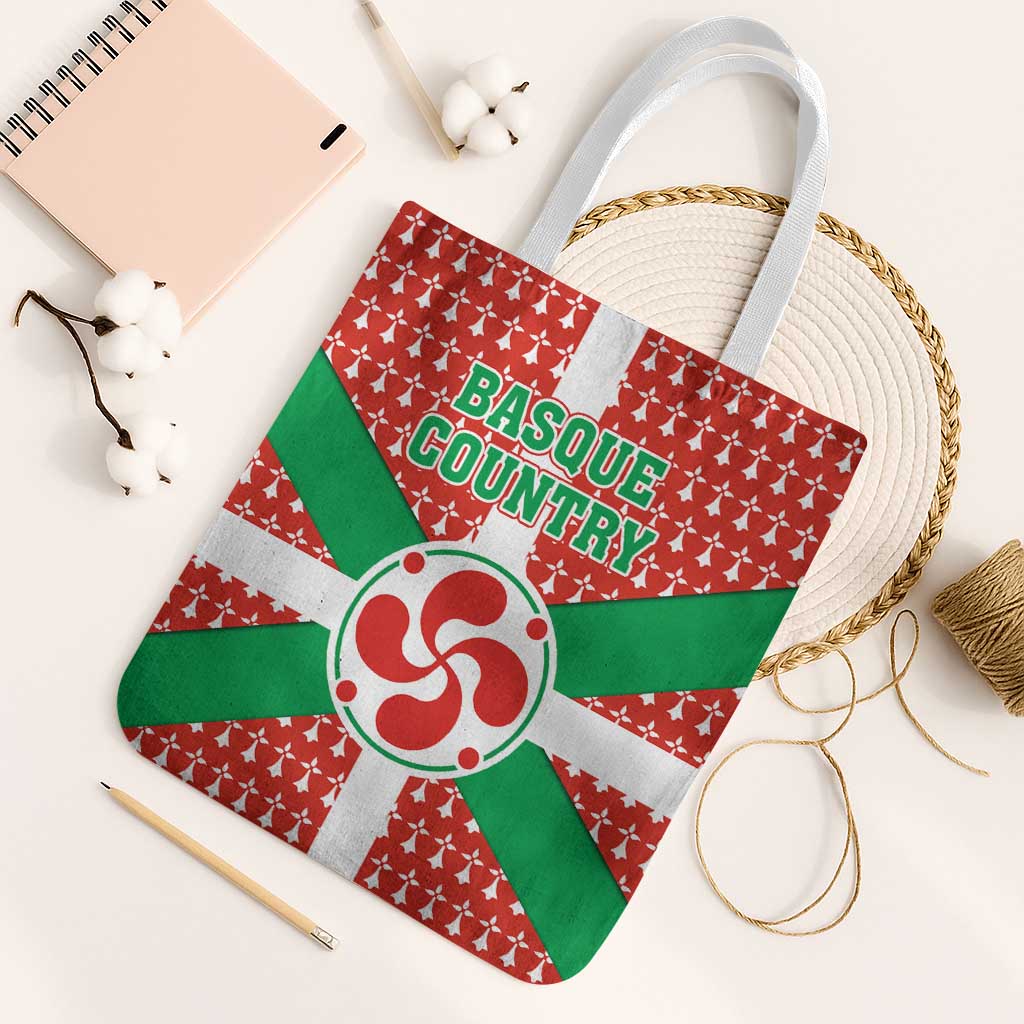 Basque Country Flag Tote Bag Autonomous Community of Spain - Wonder Print Shop