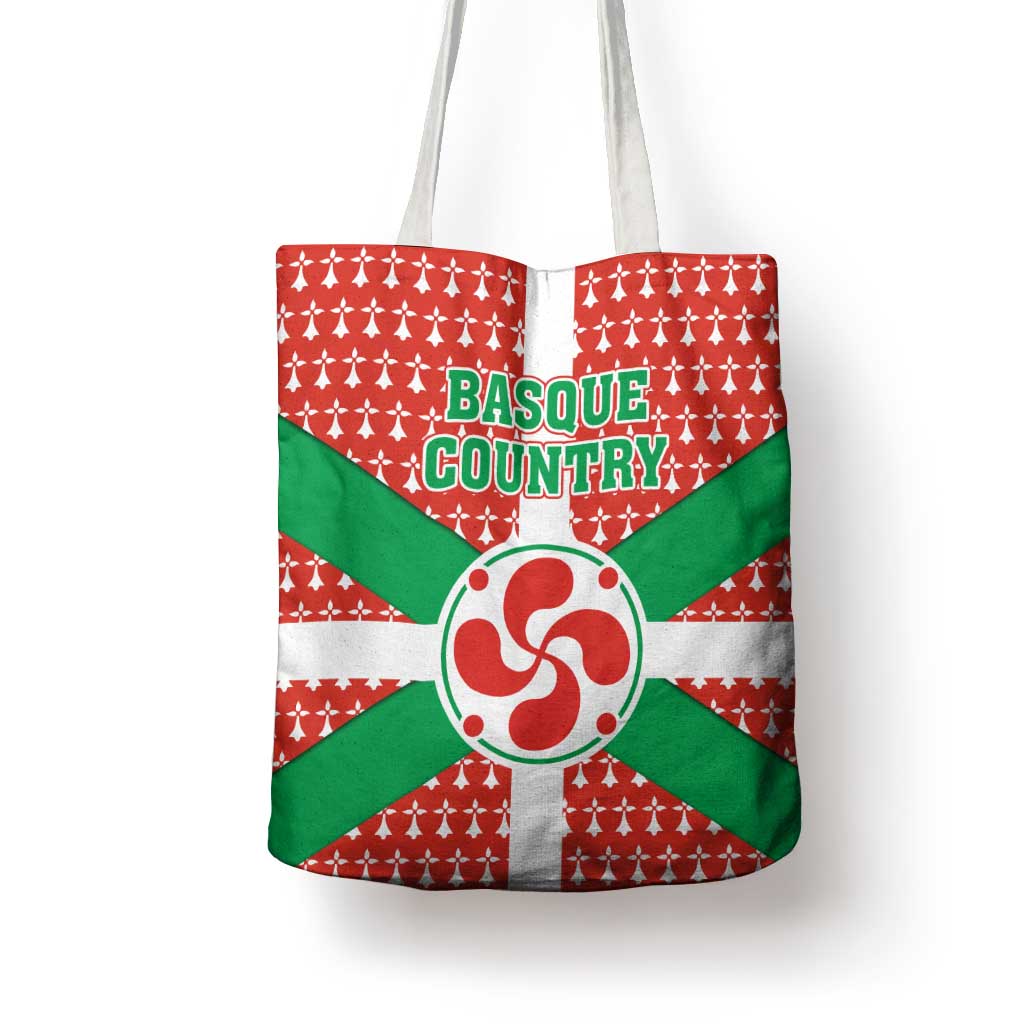 Basque Country Flag Tote Bag Autonomous Community of Spain - Wonder Print Shop
