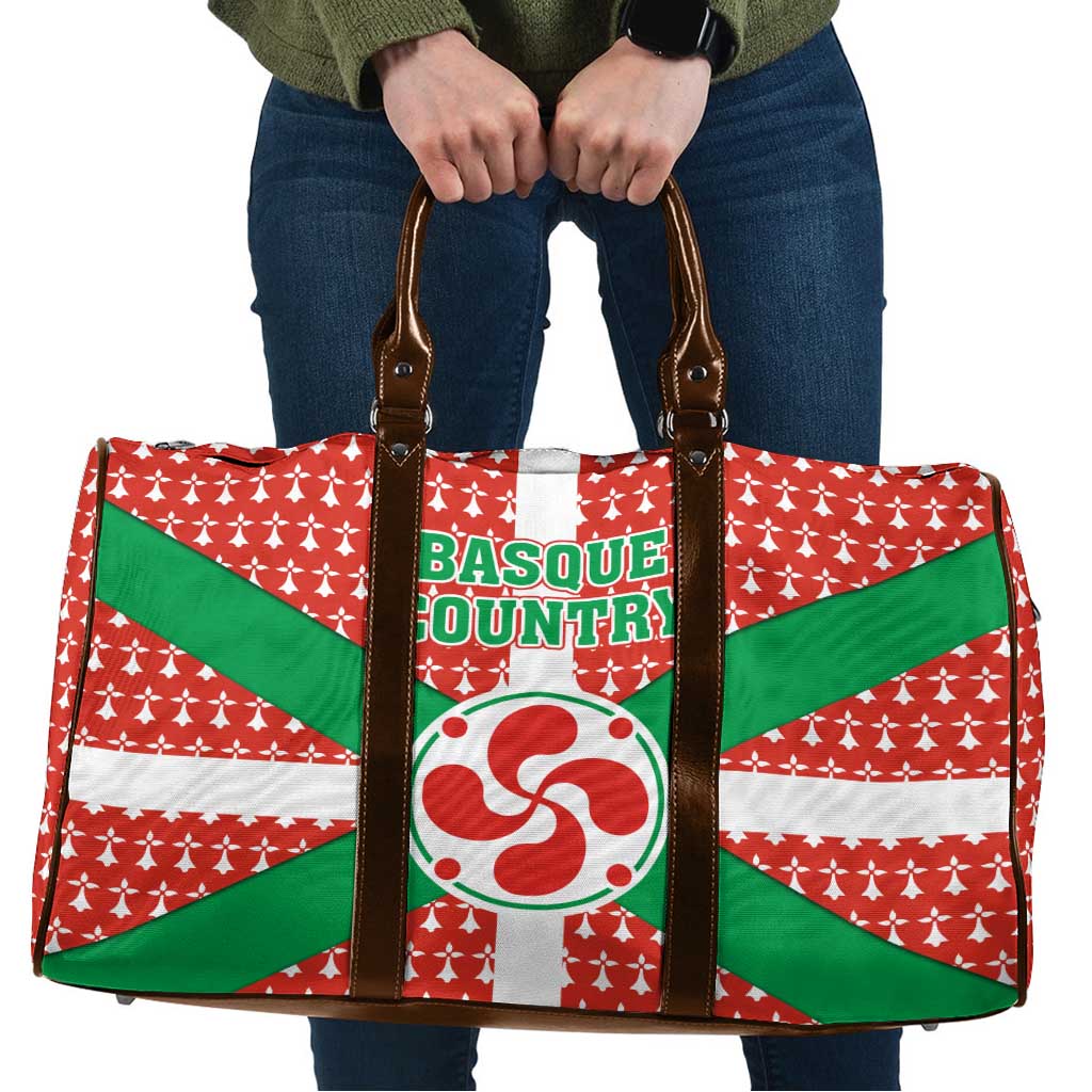 Basque Country Flag Travel Bag Autonomous Community of Spain - Wonder Print Shop