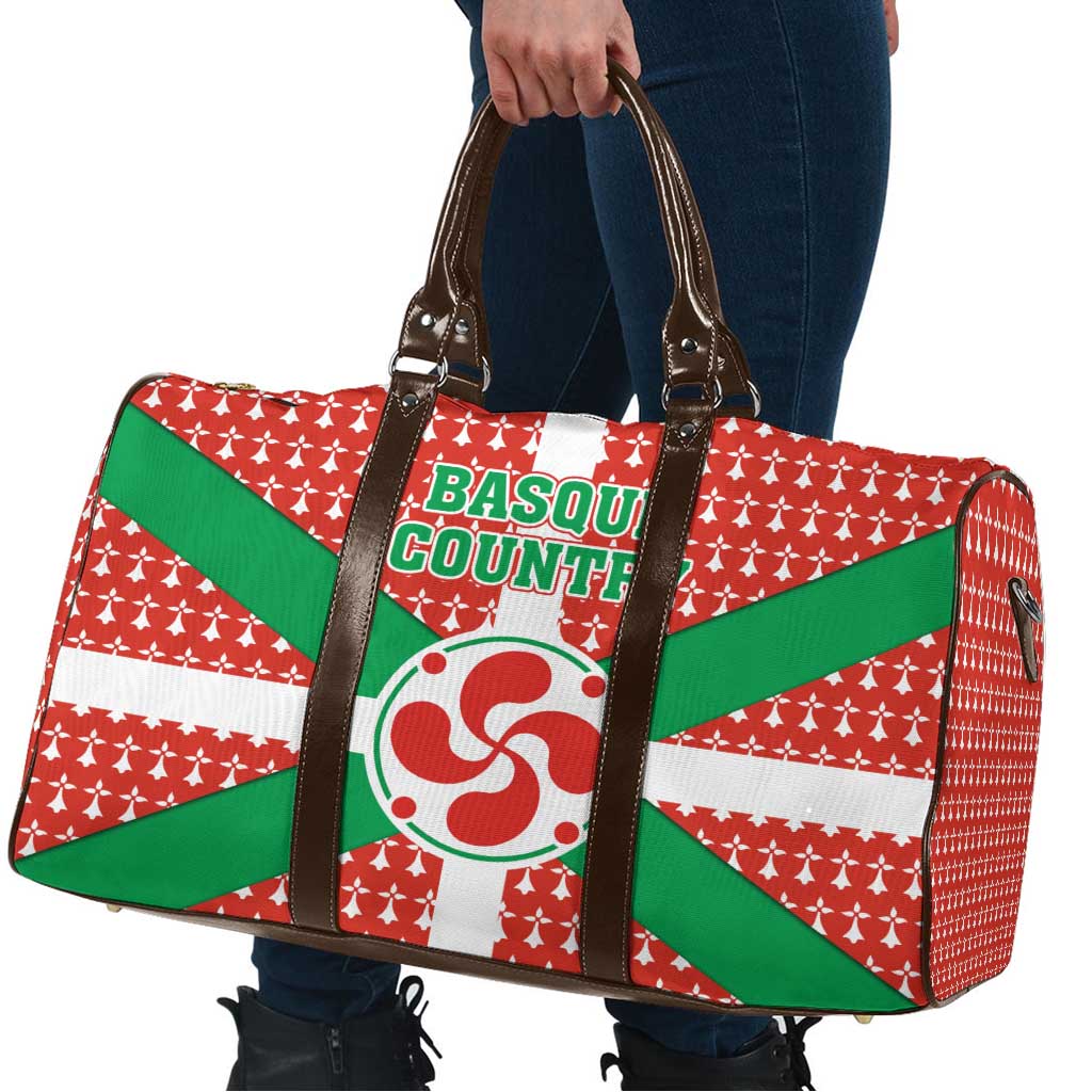 Basque Country Flag Travel Bag Autonomous Community of Spain - Wonder Print Shop