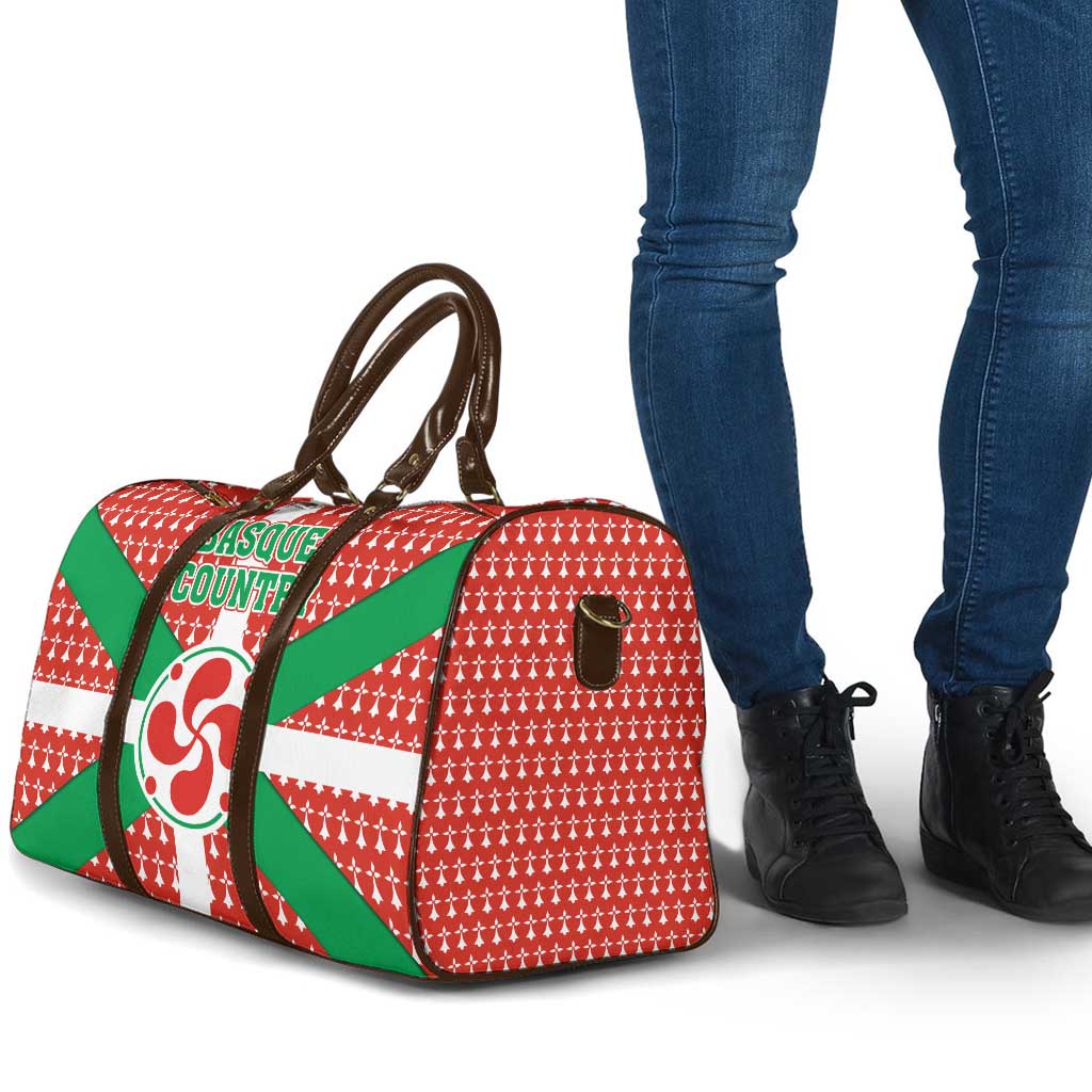 Basque Country Flag Travel Bag Autonomous Community of Spain - Wonder Print Shop