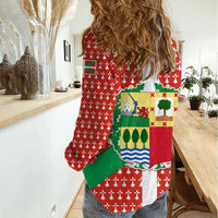 Basque Country Flag Women Casual Shirt Autonomous Community of Spain - Wonder Print Shop