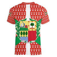 Basque Country Flag Women V-Neck T-Shirt Autonomous Community of Spain - Wonder Print Shop
