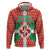 Basque Country Flag Zip Hoodie Autonomous Community of Spain - Wonder Print Shop