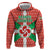 Basque Country Flag Zip Hoodie Autonomous Community of Spain - Wonder Print Shop