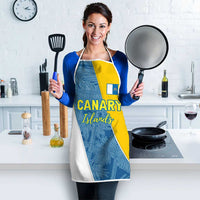 Canary Islands Flag Apron Autonomous Community of Spain - Wonder Print Shop