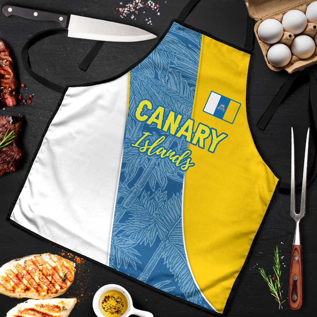 Canary Islands Flag Apron Autonomous Community of Spain - Wonder Print Shop