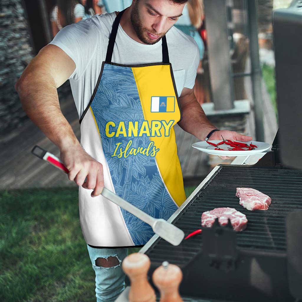 Canary Islands Flag Apron Autonomous Community of Spain - Wonder Print Shop