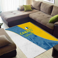 Canary Islands Flag Area Rug Autonomous Community of Spain - Wonder Print Shop