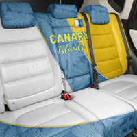 Canary Islands Flag Back Car Seat Cover Autonomous Community of Spain - Wonder Print Shop