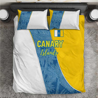 Canary Islands Flag Bedding Set Autonomous Community of Spain - Wonder Print Shop
