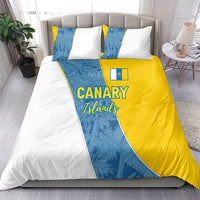 Canary Islands Flag Bedding Set Autonomous Community of Spain - Wonder Print Shop
