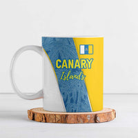 Canary Islands Flag Ceramic Mug Autonomous Community of Spain - Wonder Print Shop