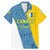 Canary Islands Flag Family Matching Mermaid Dress and Hawaiian Shirt Autonomous Community of Spain - Wonder Print Shop
