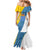 Canary Islands Flag Family Matching Mermaid Dress and Hawaiian Shirt Autonomous Community of Spain - Wonder Print Shop