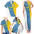 Canary Islands Flag Family Matching Tank Maxi Dress and Hawaiian Shirt Autonomous Community of Spain - Wonder Print Shop