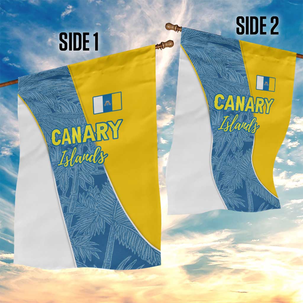 Canary Islands Flag Garden Flag Autonomous Community of Spain - Wonder Print Shop
