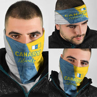 Canary Islands Flag Neck Gaiter Autonomous Community of Spain - Wonder Print Shop