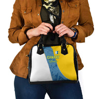 Canary Islands Flag Shoulder Handbag Autonomous Community of Spain - Wonder Print Shop
