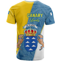 Canary Islands Flag T Shirt Autonomous Community of Spain - Wonder Print Shop