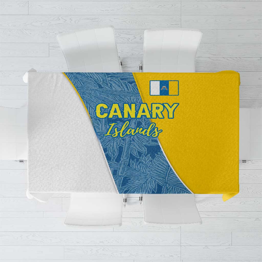 Canary Islands Flag Tablecloth Autonomous Community of Spain - Wonder Print Shop
