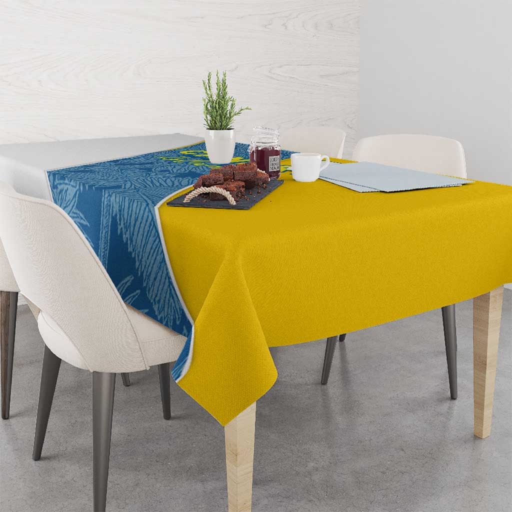 Canary Islands Flag Tablecloth Autonomous Community of Spain - Wonder Print Shop