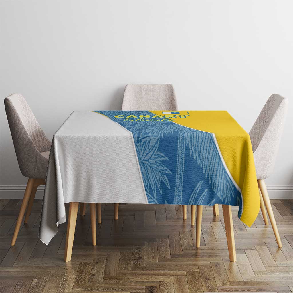 Canary Islands Flag Tablecloth Autonomous Community of Spain - Wonder Print Shop