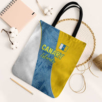 Canary Islands Flag Tote Bag Autonomous Community of Spain - Wonder Print Shop