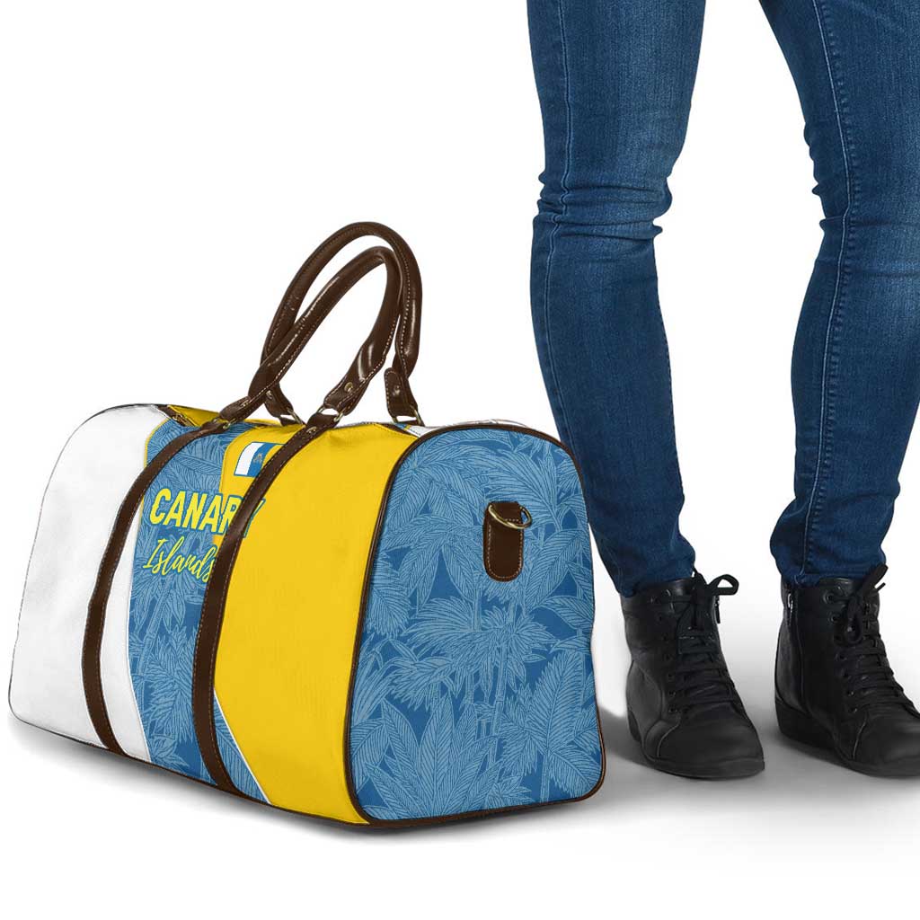 Canary Islands Flag Travel Bag Autonomous Community of Spain - Wonder Print Shop