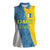 Canary Islands Flag Women Sleeveless Polo Shirt Autonomous Community of Spain - Wonder Print Shop
