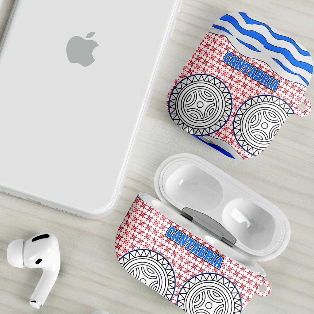Cantabria Flag AirPods Case Autonomous Community of Spain - Wonder Print Shop
