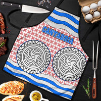 Cantabria Flag Apron Autonomous Community of Spain - Wonder Print Shop