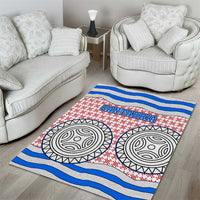 Cantabria Flag Area Rug Autonomous Community of Spain - Wonder Print Shop