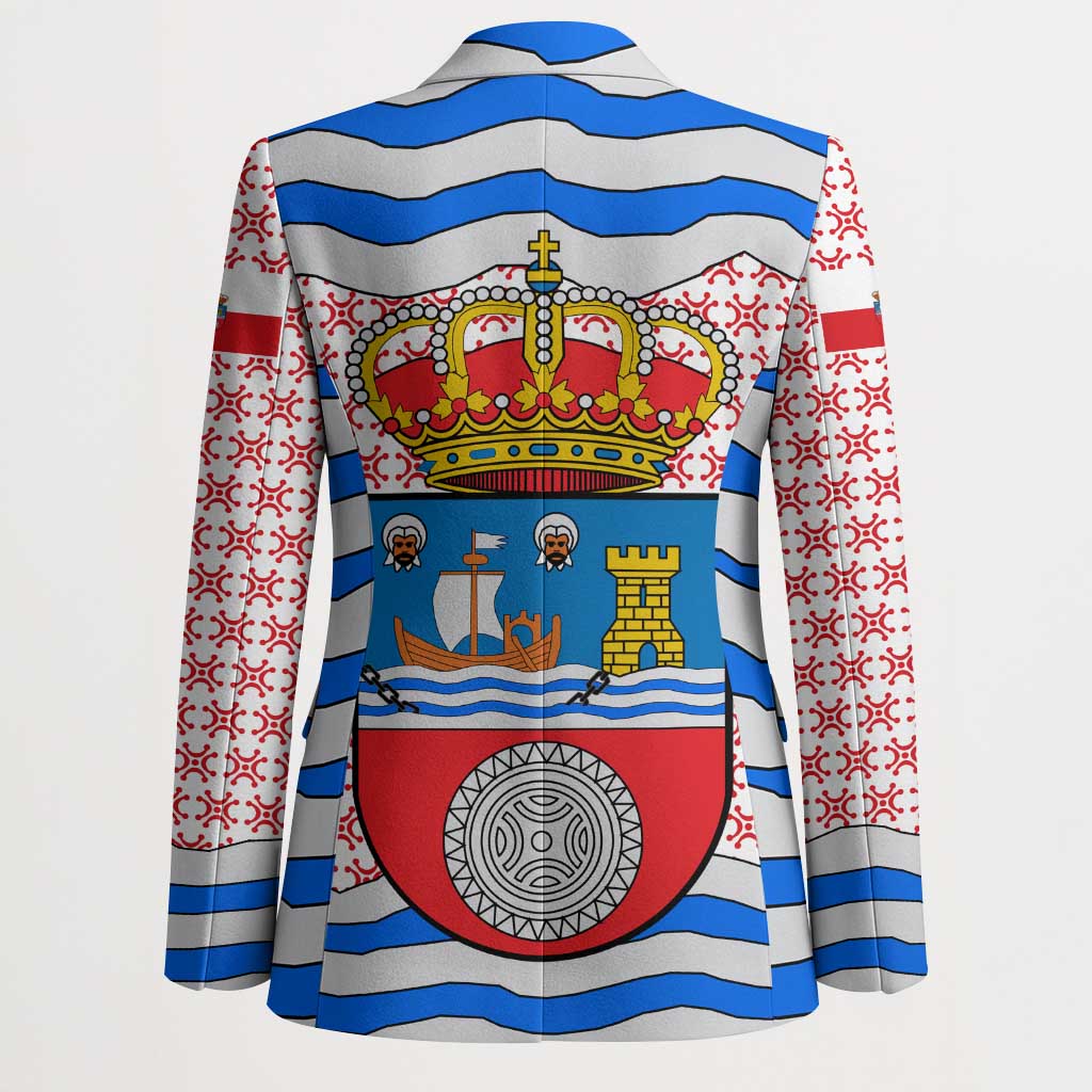 Cantabria Flag Blazer Autonomous Community of Spain - Wonder Print Shop