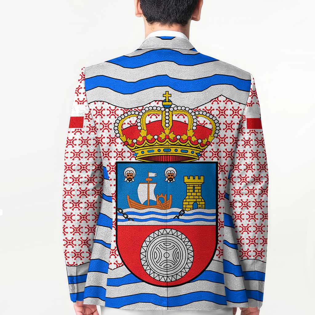 Cantabria Flag Blazer Autonomous Community of Spain - Wonder Print Shop