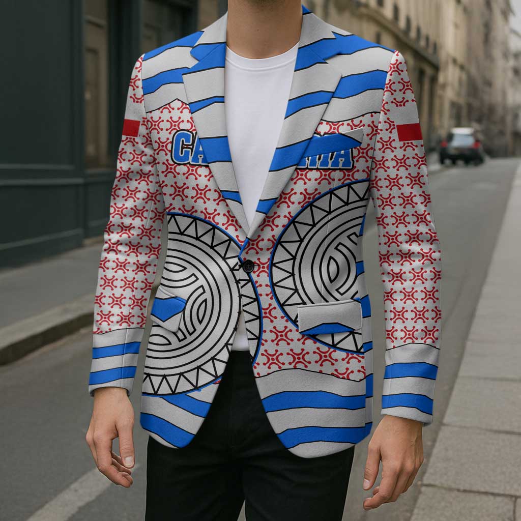 Cantabria Flag Blazer Autonomous Community of Spain - Wonder Print Shop