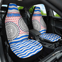 Cantabria Flag Car Seat Cover Autonomous Community of Spain - Wonder Print Shop