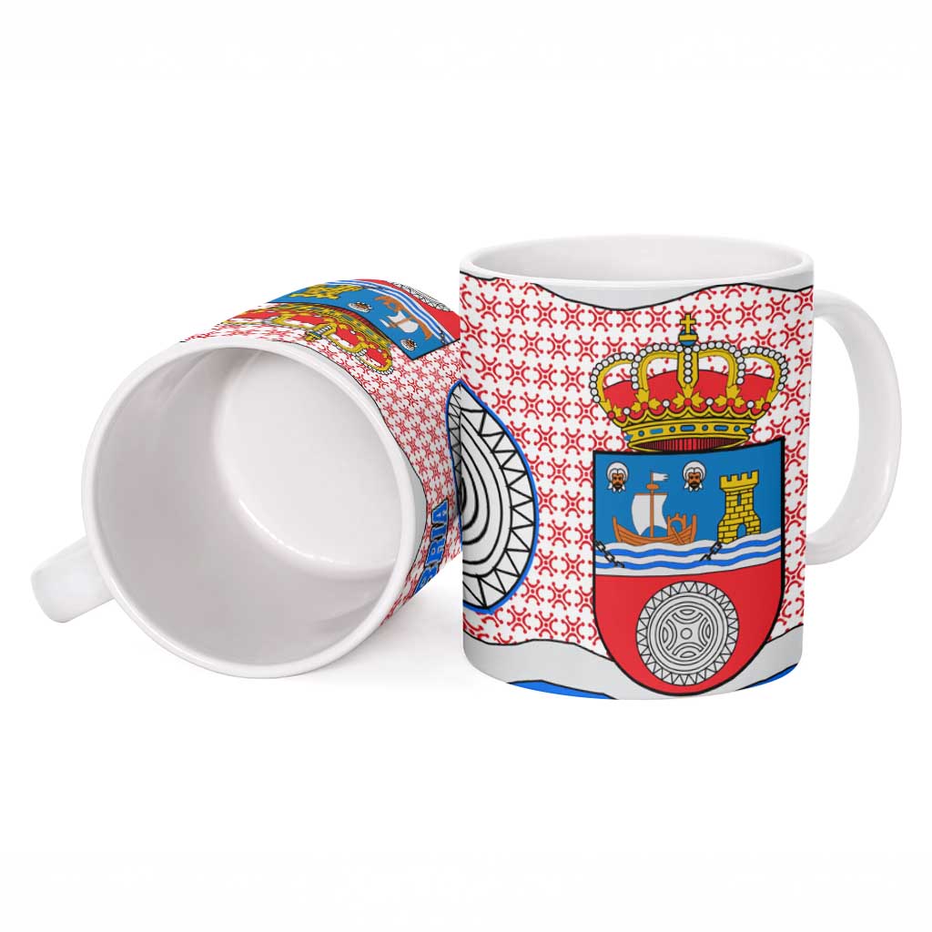 Cantabria Flag Ceramic Mug Autonomous Community of Spain - Wonder Print Shop
