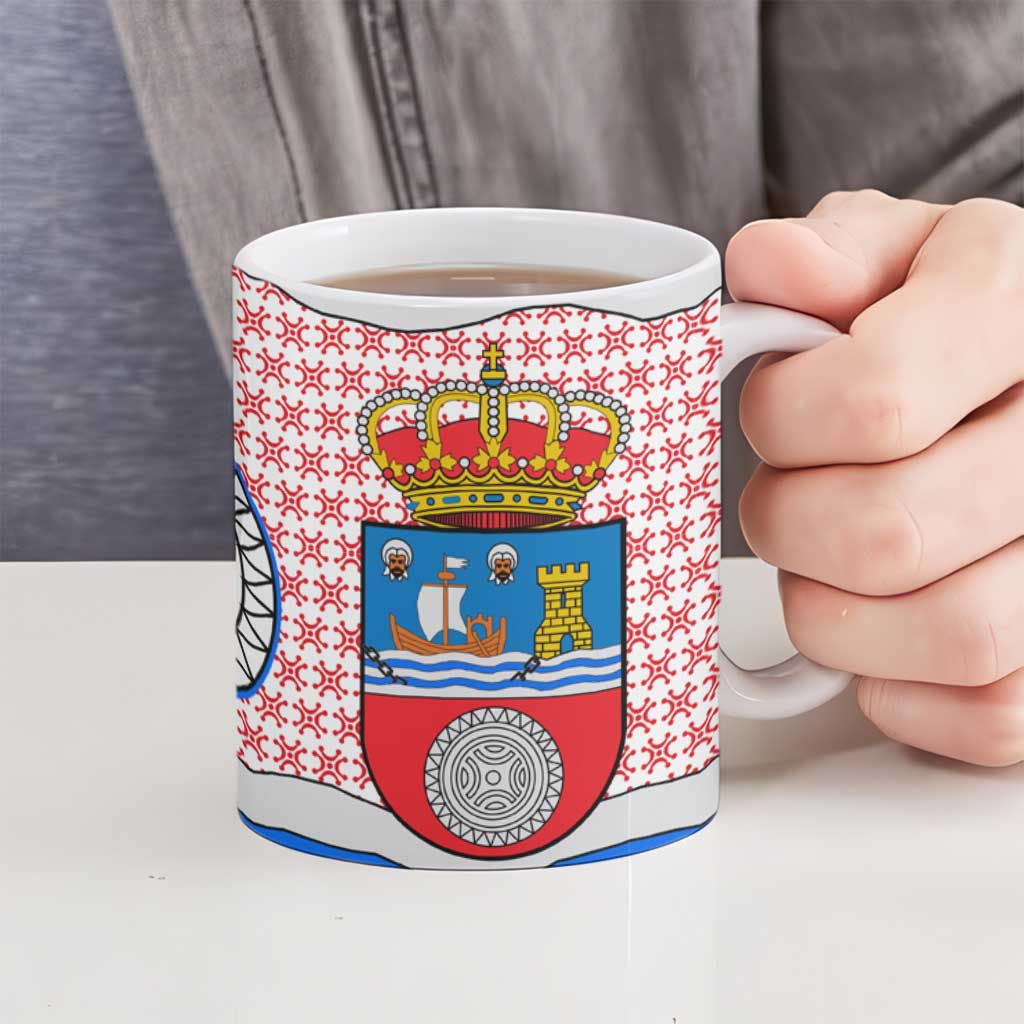 Cantabria Flag Ceramic Mug Autonomous Community of Spain - Wonder Print Shop