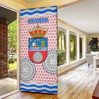 Cantabria Flag Door Cover Autonomous Community of Spain - Wonder Print Shop
