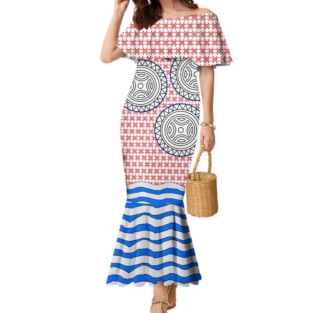 Cantabria Flag Family Matching Mermaid Dress and Hawaiian Shirt Autonomous Community of Spain - Wonder Print Shop