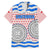 Cantabria Flag Family Matching Off The Shoulder Long Sleeve Dress and Hawaiian Shirt Autonomous Community of Spain - Wonder Print Shop