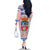 Cantabria Flag Family Matching Off The Shoulder Long Sleeve Dress and Hawaiian Shirt Autonomous Community of Spain - Wonder Print Shop