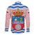 Cantabria Flag Family Matching Off Shoulder Short Dress and Hawaiian Shirt Autonomous Community of Spain - Wonder Print Shop