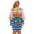 Cantabria Flag Family Matching Off Shoulder Short Dress and Hawaiian Shirt Autonomous Community of Spain - Wonder Print Shop