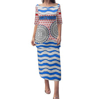 Cantabria Flag Family Matching Puletasi and Hawaiian Shirt Autonomous Community of Spain - Wonder Print Shop